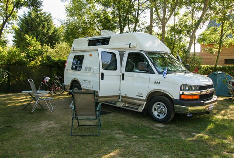 Stellplatz für Wohnmobile camping les Genêts in Sarzeau
