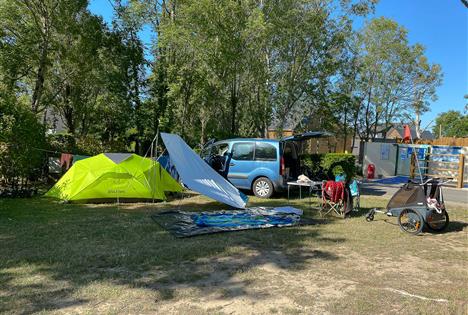 Stellplatz für Zelt oder Wohnwagen in Sarzeau